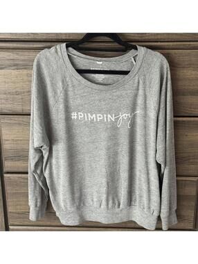 Bobby Bones “Pimpin Joy” Lightweight Gray Top